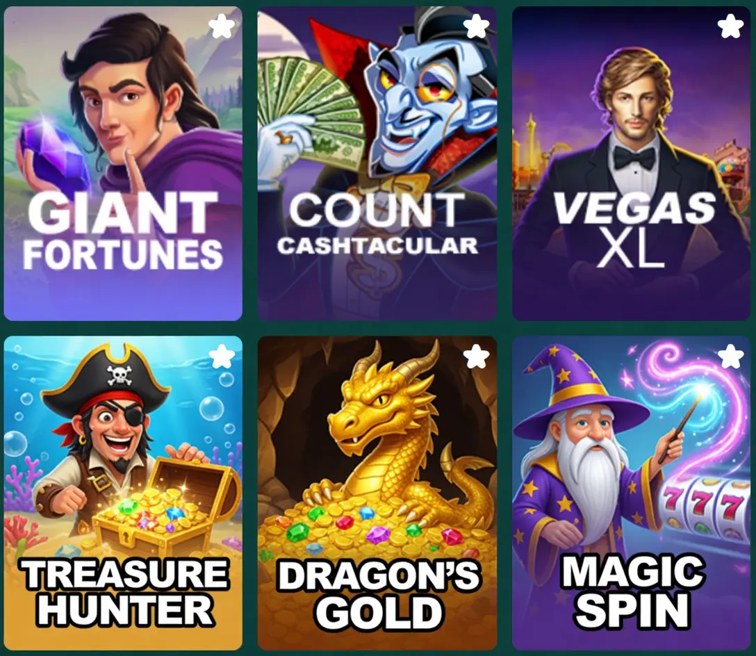 Casino slot games collection