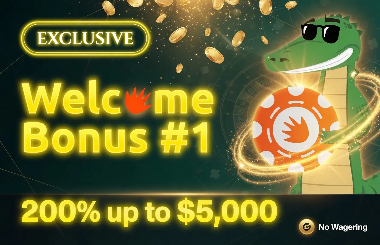 Exclusive Welcome Bonus 200% up to $5000