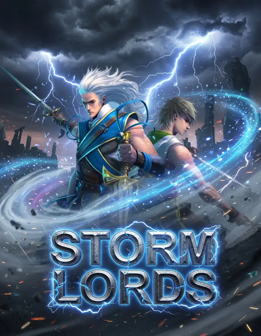 Storm Lords slot featuring powerful storm fighters